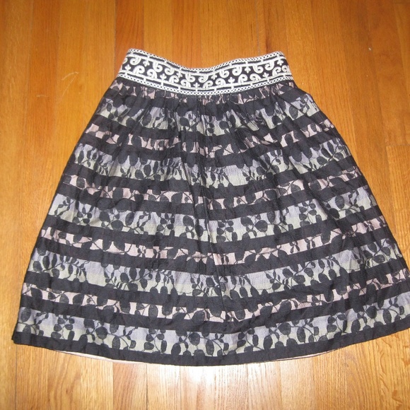 Anthropologie Floreat Charente Lace Skirt - Picture 4 of 8
